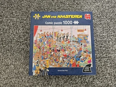 Jumbo Jan Van Haasteren German Beer Party 1000 Piece Puzzle BRAND NEW SEALED - Image 1 of 4