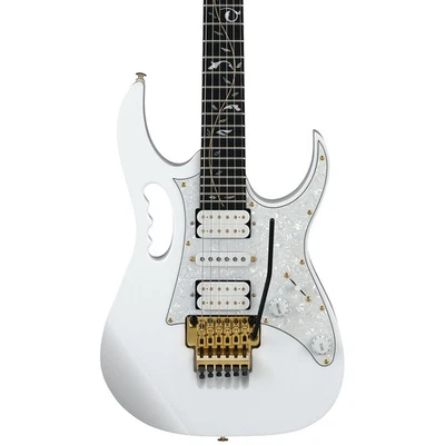 Ibanez JEM7VP Premium Steve Vai Signature Premium E/G, Ebony Fingerboard, White - Image 1 of 3