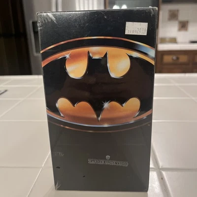 Vintage 1989 WB Batman Movie VHS Tape 1st Print Factory Sealed - Image 1 of 4