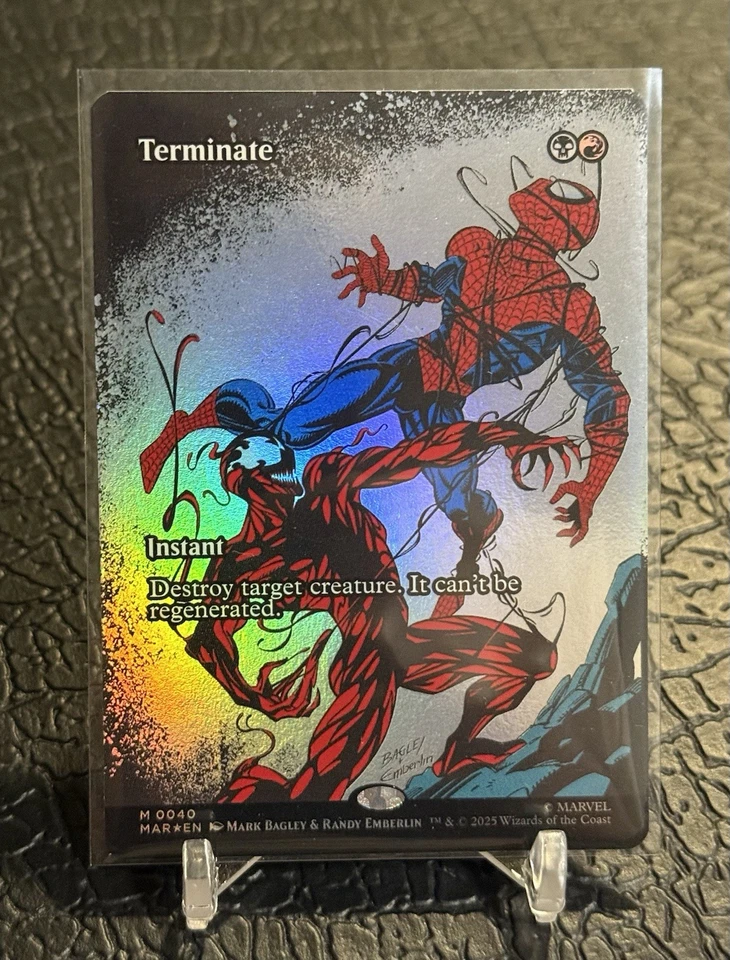 Terminate (Borderless) Marvel Universe Eternal-Legal Foil NM - Image 1 of 2
