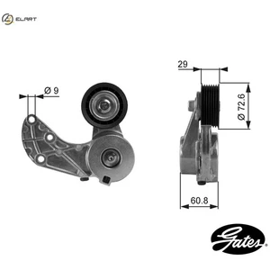BELT TENSIONER VRIBBED BELT T38317 FOR VW AUDI Q7/Van/SUV PORSCHE BMX/BKJ 3.2L - Picture 1 of 9