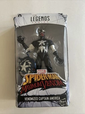 Marvel Legends Venomized Capitán América Exclusivo de Walmart - ¡¡NUEVO EN CAJA!!! Foto 1 de 4