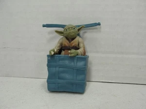 Star Wars POTF Yoda mit Rucksack lose Actionfigur Hasbro 1996 - Bild 1 von 3