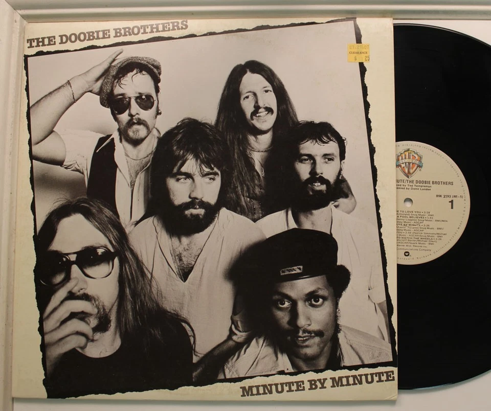 The Doobie Brothers Lp Minute By Minute On Warner Bros Vg To Nm Vg - Image 1 of 1