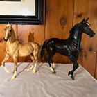 Breyer Model Horses Lot of 2 Marwari palomino and Zenyatta