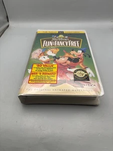Factory Sealed Fun and Fancy Free (VHS, 1997) VHS Tape Movie Video - Picture 1 of 2