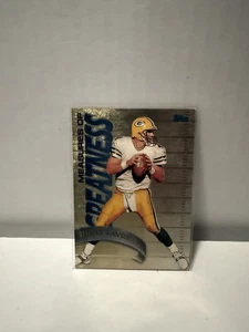 Brett Favre 1998 Topps Measures of Greatness Refractor #MG15 Pack Sharp SP - Picture 1 of 2