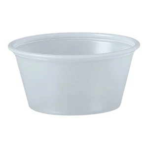 Solo Disposable Souffle Cup Clear Plastic 2 oz. 250 Ct P200N - Picture 1 of 1