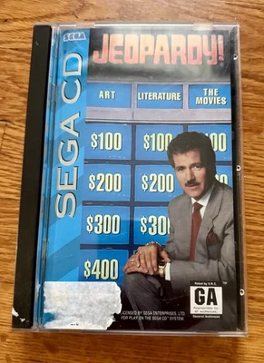 Jeopardy (Sega CD, 1994) CIB, Tested Working - Image 1 of 4