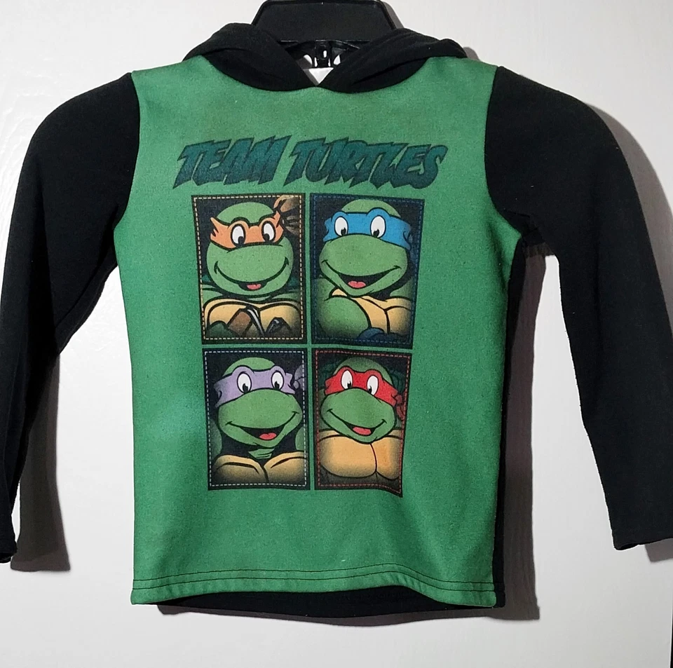 Sudadera con capucha Teenage Mutant Ninja Turtles para niños talla 4T Nickelodeon 2013 Foto 1 de 4