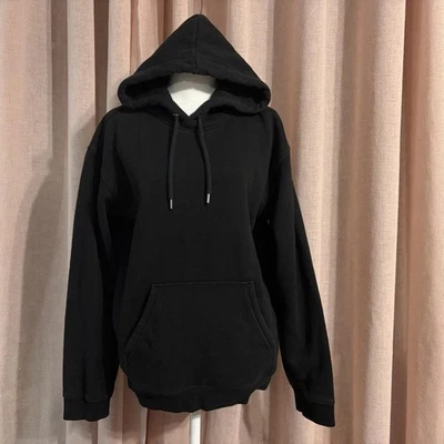 H&M Black Oversized Hoodie Sz Xsmall - Image 1 of 4