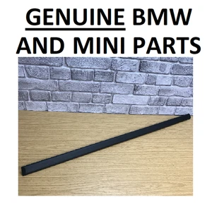GENUINE BMW E38 Door Moulding Trim Cover, BLACK. 51138208394. FRONT RIGHT.  19X - Picture 1 of 8