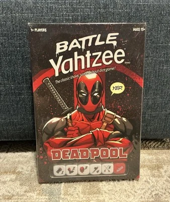2016 Hasbro Deadpool Battle Yahtzee NEW Hit Topic Exclusive - Image 1 of 2