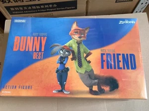 Modellino cartone animato GONG Zootopia Bunny Judy Hopps Fox Nick Wilde giocattoli modello - Foto 1 di 22