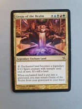 Genju of the Realm, Betrayers of Kamigawa (2005) Rare Multicoloured Enchant Land