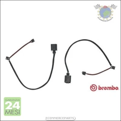 Contatto sensore usura freni Brembo Anteriore per AUDI Q7 PORSCHE CAYENNE VW TO - Immagine 1 di 3