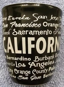 Ceramic "California" Shot Glass  - Picture 1 of 5