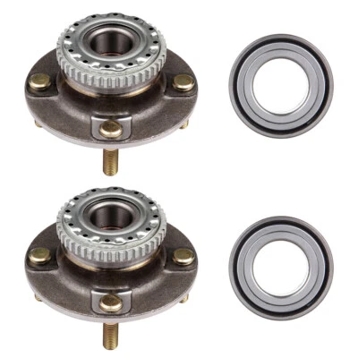 4pcs Front Rear Wheel Hub Bearings For Hyundai Elantra Kia Spectra Spectra5 Foto 1 de 4