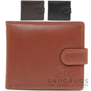 Estuche de cuero premium suave mantequilla original para hombre - negro o browns - Imagen 1 de 10