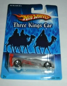 Coche Hot Wheels Three Kings 2007 - prototipo HW 12 plateado - Imagen 1 de 3