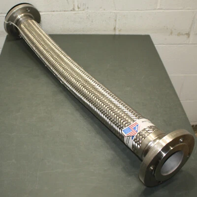 Manguera Master Flexible Metal CA316FLTXFLT, 3" Brida x 42", Acero Inoxidable 316 Foto 1 de 4