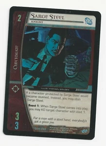 VS System Sarge Steel Knight FOIL - DC Infinite Crisis DCR-099 - Bild 1 von 1