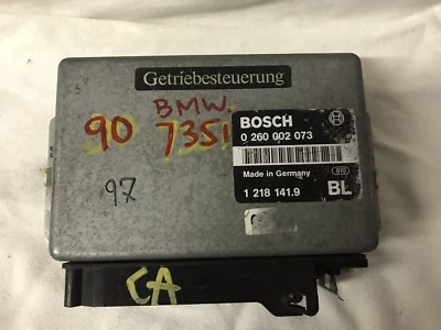 1990 BMW 735I OEM MÓDULO DE CONTROLE DE MOTOR ECU 1 218 141.9 ; 0 260 002 073 [PARTE#] - Imagem 1 de 4