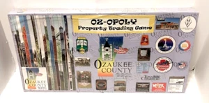 Oz-Opoly Ozaukee County WI Monopoly Property Trading Board Game New /Damaged Box - Picture 1 of 9