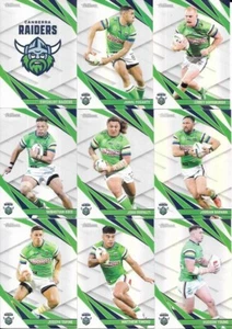 Juego paralelo de titanio 2024 Nrl Traders - RAIDERS (9 tarjetas) - Imagen 1 de 4