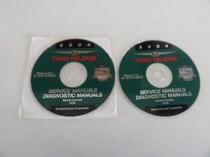 Juego de manuales de servicio Chrysler 2004 tercera versión manuales de diagnóstico - Imagen 1 de 1