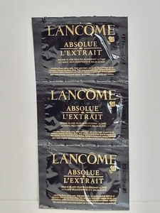 3 Lancome ABSOLUE L'EXTRAIT Ultimate Eye Balm-Elixir 0.067oz/2g Travel Sz SAMPLE - Picture 1 of 4