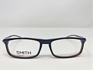 Smith Eyeglasses Frames Abram 55-17-140 Brown Full Rim X642 - Picture 1 of 8
