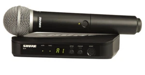 Shure BLX24/PG58-H10 Wireless Vocal Handheld System (H10: 542 to 572 MHz) - Picture 1 of 1