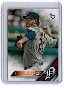 2016 Topps Vintage Stock Mark Lowe 85/99 Detroit Tigers #412 - Picture 1 of 2