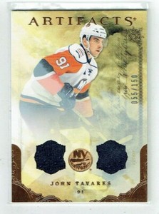 10-11 UD Upper Deck Artifacts  John Tavares  /150  Dual Jerseys