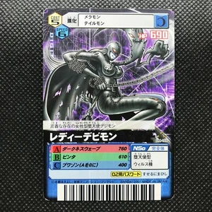 LadyDevimon Digimon card game Made in Japan Digital Monster BANDAI F/S - Picture 1 of 4