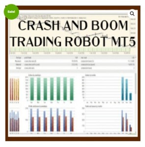 CRASH AND BOOM TRADING ROBOT MT5 EA Unlimited Metatrader 5 Expert Advisor Forex 