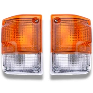 1 par de luces izquierda derecha conjunto señal de giro delantera apta para Toyota Land Cruiser (1980-1987) - Imagen 1 de 7