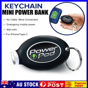 Power Pod Keychain Phone Charger Portable Emergency Phone Charger As Seen On TV~ - Picture 1 of 12