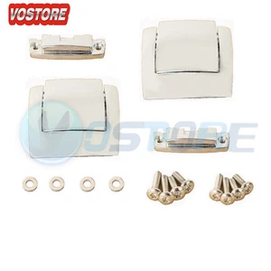 Chrome Tour Pack Pak Latches For Harley Touring Electra Road King Glide 1980-13 - Picture 1 of 2
