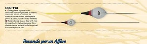 TUBERTINI serie PRO 113 ,galleggiante a goccia,deriva carbon,body colore silver - Imagen 1 de 1