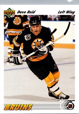 1991-92 Upper Deck Hockey - #531 Dave Reid - Image 1 of 2