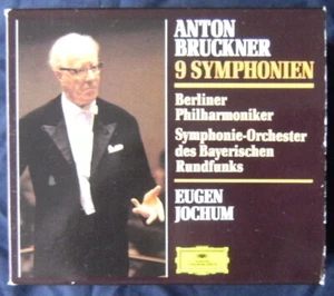 EUGEN JOCHUM BRUCKNER Complete Symphonies 9CD Box Set (DG 1990) Berliner Phil - Picture 1 of 12