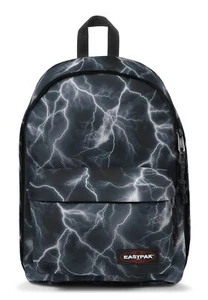 EASTPAK Out of Office Rucksack Schulrucksack Rucksack Volt Black schwarz weiß