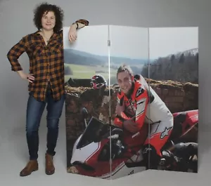 Parawan z TWOIM zdjęciem Nakładka fotograficzna z zawiasem 150 x 50 cm 3-częściowy - Zdjęcie 1 z 6