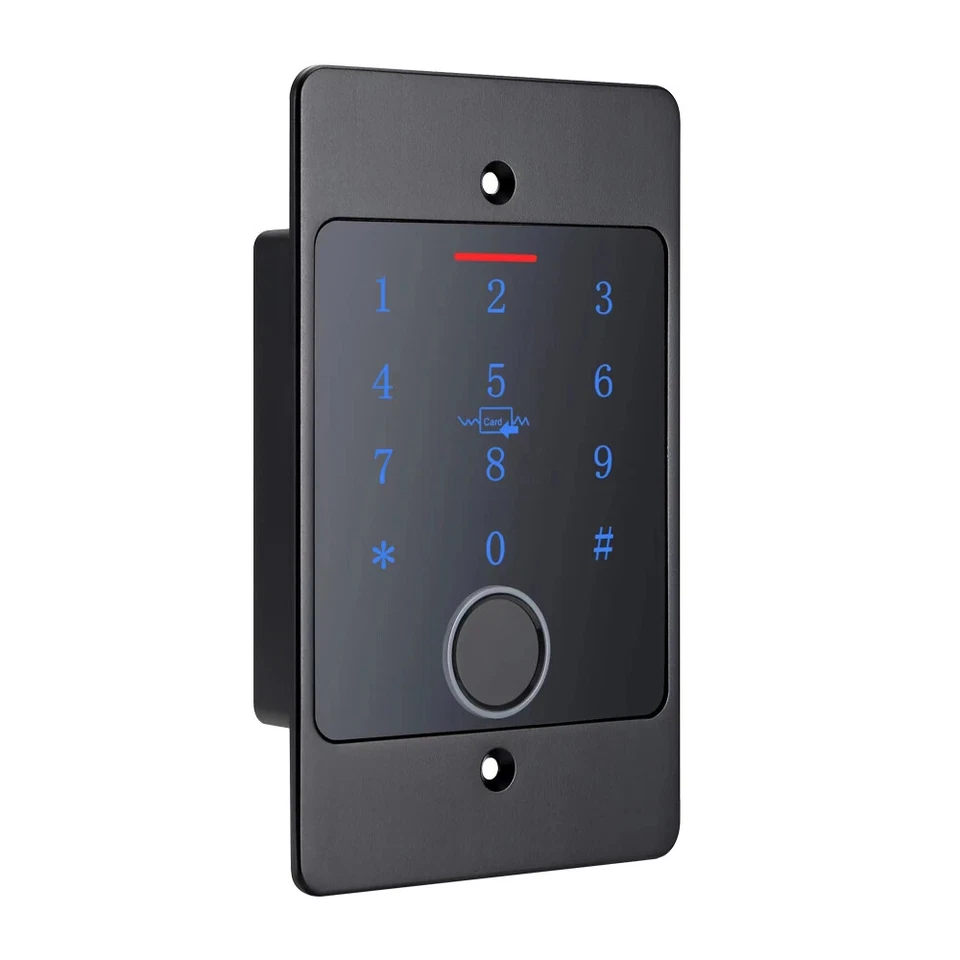 Standalone Fingerprint Access Control Keypad Embedded Installation Opener Reader - Image 1 of 4