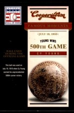 2012 Panini Cooperstown Famous Moments #20 Cy Young Cleveland Naps
