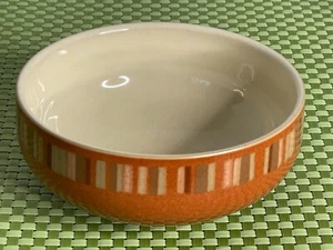 Denby Langley FIRE STRIPES Red/Orange Shades England SMART CHOICE EPB6 - Picture 1 of 4