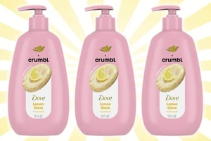 3 Dove Crumbl Cookie Moisturizing Liquid Hand Wash Lemon Glaze LIMITED ED 12 OZ - Picture 1 of 1
