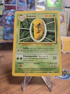 Pokémon Base Set 1999 ENGLISH - Kakuna 33 - Picture 1 of 4